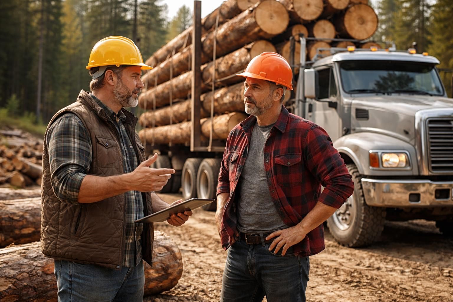 découvrez notre guide d'achat pour apprendre à négocier efficacement le prix d'un camion de grumes de bois et faire une bonne affaire.