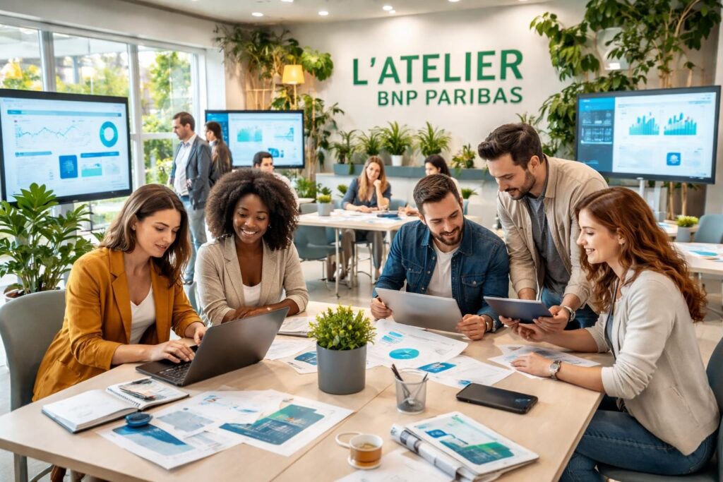 découvrez comment l'atelier bnp paribas accompagne et soutient les entrepreneurs de demain grâce à des programmes innovants et un accompagnement personnalisé.