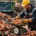 découvrez comment l'évolution de l'économie influence les prix actuels du cuivre chez les ferrailleurs et ce que cela signifie pour vos transactions.